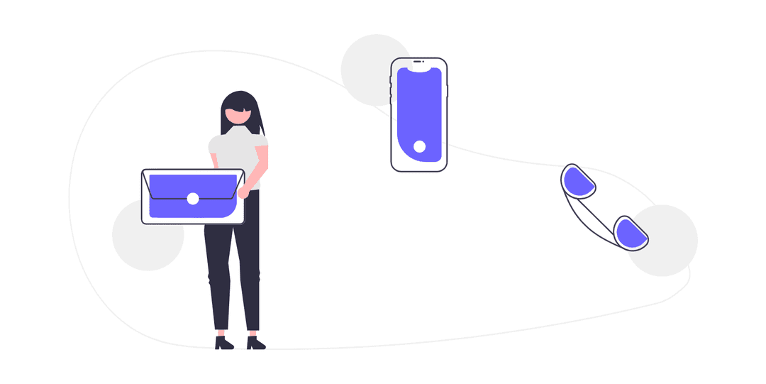 Contact illustration